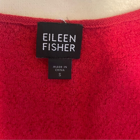 Eileen Fisher Wool Tank Top Red Size S - Picture 5 of 6
